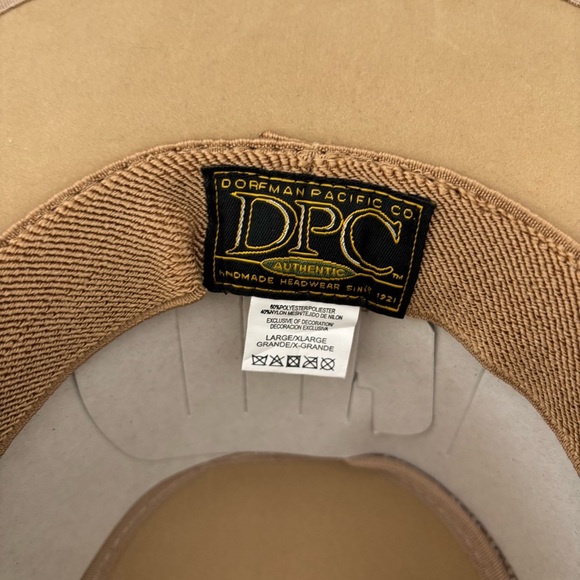 DPC Tan Outdoor Western Soaker Hat L/XL NEW UPF‎ 50+ - Picture 5 of 5